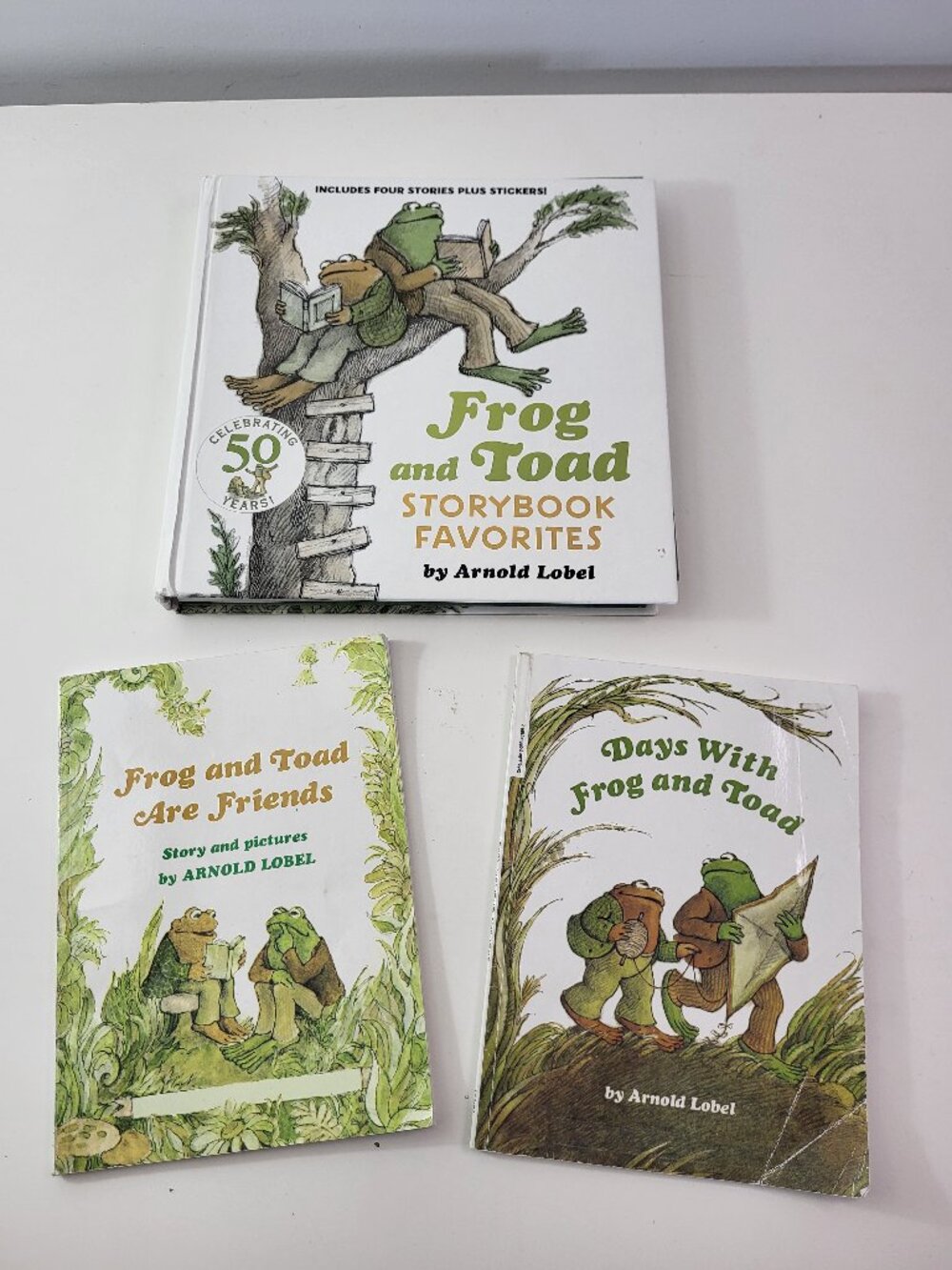 Frog and Toad Book Lot of 3 Arnold Lobel Storybook Favorites & Classic Readers